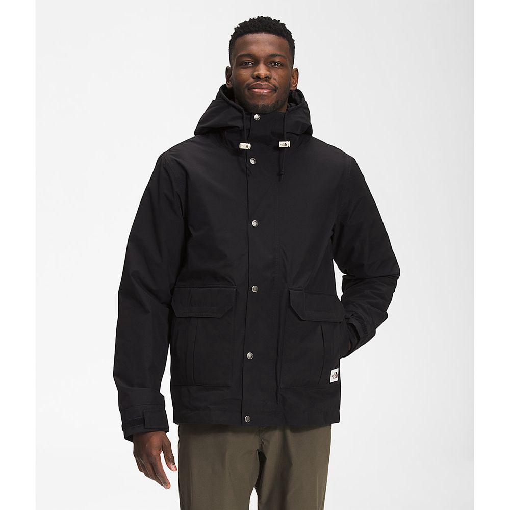 The North Face Fine Pine Ανδρικα Μπουφάν 3 Σε 1 - Μαυρα (ZTAJ65170)